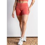 Short Fitness Costura Trançada Frelith - CORAL