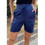Short Jogger Frelith Atlanta Ilhós em Microfibra - MARINHO