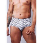 Slip Frelith Rabiscos Xadrez - ESTAMPADA