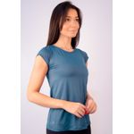 Blusa Fitness Frelith New Trip - AZUL