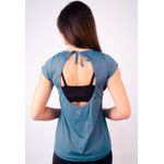 Blusa Fitness Frelith New Trip - AZUL