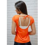 Blusa Fitness Frelith New Trip - LARANJA