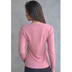 Blusa Frelith Manga Longa Lisa - ROSE