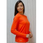 Blusa de Proteção UV Frelith Feminina Dinamic - LARANJA