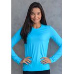 Blusa de Proteção UV Frelith Feminina Dinamic - AZUL CLARO