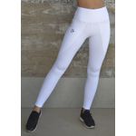 Calça Fitness Frelith com Bolso em Microfibra Shape - BRANCO