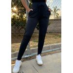 Calça Jogger Atlanta Ilhós em Microfibra - PRETO
