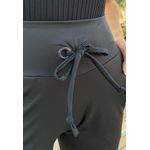 Calça Jogger Atlanta Ilhós em Microfibra - PRETO