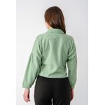 Camisa Cropped Feminina Frelith - VERDE