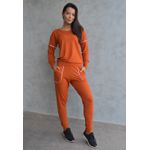 Conjunto Frelith Com Filetes em Moletinho - LARANJA ESCURO