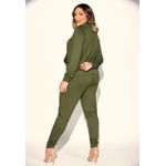 Conjunto Frelith Com Ziper e Recortes - VERDE