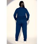 Conjunto Frelith Com Ziper e Recortes - MARINHO