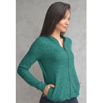 Jaqueta Frelith em Tricot Paetê - VERDE