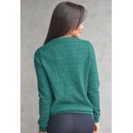 Jaqueta Frelith em Tricot Paetê - VERDE
