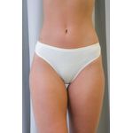 Kit 3 Calcinhas Frelith Marfim Branco e Rosa em Cotton - DIVERSOS