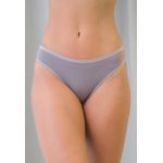 Kit 3 Calcinhas Frelith Floral Roxo e Rosê em Microfibra - ESTAMPADA