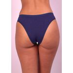 Kit 3 Calcinhas Marinho Vermelho Rose em Microfibra - DIVERSOS