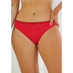 Kit 3 Calcinhas Morangos, Rosa Clara e Vermelha em Microfibra - ESTAMPADA