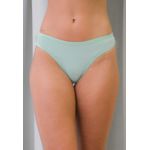 Kit 3 Calcinhas Frelith Poá Marinho e Verde em Microfibra - ESTAMPADA