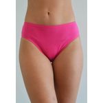 Kit 3 Calcinhas Frelith Floral, Azul e Pink em Cotton - ESTAMPADA