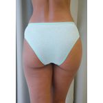 Kit 3 Calcinhas Frelith Floral Pink e Verde Claro em Cotton - ESTAMPADA