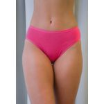 Kit 3 Calcinhas Frelith Listras Color Pink e Lilás em Cotton - ESTAMPADA