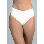 Kit 3 Calcinhas Floral, Marfim e Azul Marinho em Microfibra - ESTAMPADA