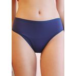 Kit 3 Calcinhas Vermelho, Azul Marinho e Chocolate em Microfibra - DIVERSOS