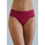 Kit 3 Calcinhas Frelith Branco, Preto e Pink Escuro em Microfibra Trabalhada - DIVERSOS