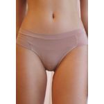 Kit 3 Calcinhas Vermelho, Azul Marinho e Chocolate em Microfibra - DIVERSOS