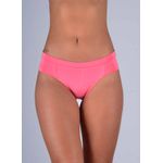 Kit 3 Calcinhas Triângulos Coloridos Rosa Claro e Rosa em Modal - ESTAMPADA