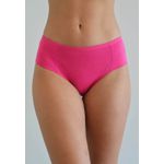 Kit 3 Calcinhas Frelith Floral, Azul e Pink em Cotton - ESTAMPADA