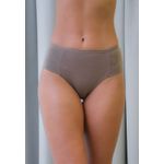 Kit 3 Calcinhas Frelith Floral Rosa Castanho em Cotton - ESTAMPADA