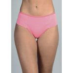 Kit 3 Calcinhas Floral, Coral e Rosê em Cotton - ESTAMPADA