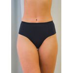 Kit 3 Calcinhas Frelith Floral Branco e Preto - ESTAMPADA