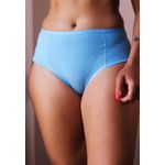 Kit 3 Calcinhas Amarela, Azul Clara e Rosê em Modal Power - DIVERSOS