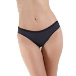 Kit com 3 Calcinhas Básicas em Cotton Leve - CHOCOLATE, BRANCO e PRETO - DIVERSOS