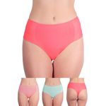 KIT 3 FIOS 219 CORAL ROSA VERDE - DIVERSOS