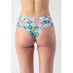 Kit 3 Fios Frelith Floral Azul e Rosa - ESTAMPADA