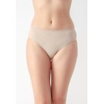 Kit 3 Calcinhas Leah Frelith Básicos Canelado - DIVERSOS