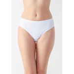 Kit 3 Calcinhas Leah Frelith Básicos Canelado - DIVERSOS