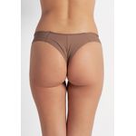 Kit 3 Calcinhas Emily Frelith Castanho, Preto e Vermelho - DIVERSOS