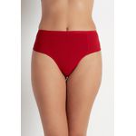 Kit 3 Calcinhas Maya Frelith Castanho, Preto e Vermelho - DIVERSOS