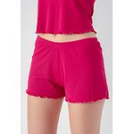 Pijama Verão Nina Frelith Cropped - MARSALA