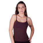 REGATA LIA FRELITH - MARROM (PAU BRASIL)