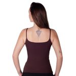 REGATA LIA FRELITH - MARROM (PAU BRASIL)