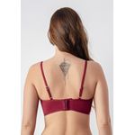 Sutiã Frelith Top Franzido Color - VINHO
