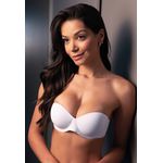 Sutiã Tomara que Caia Básico Frelith em Microfibra Leve - BRANCO