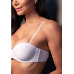 Sutiã Tomara que Caia Básico Frelith em Microfibra Leve - BRANCO
