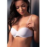 Sutiã Tomara que Caia Básico Frelith em Microfibra Leve - BRANCO